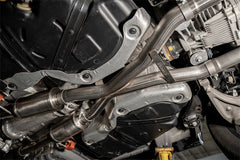 كورسا 21-22 دودج دورانجو SRT Hellcat Cat-Back 2.75 بوصة مخرج خلفي مزدوج رياضي 4.5 بوصة أطراف مصقولة