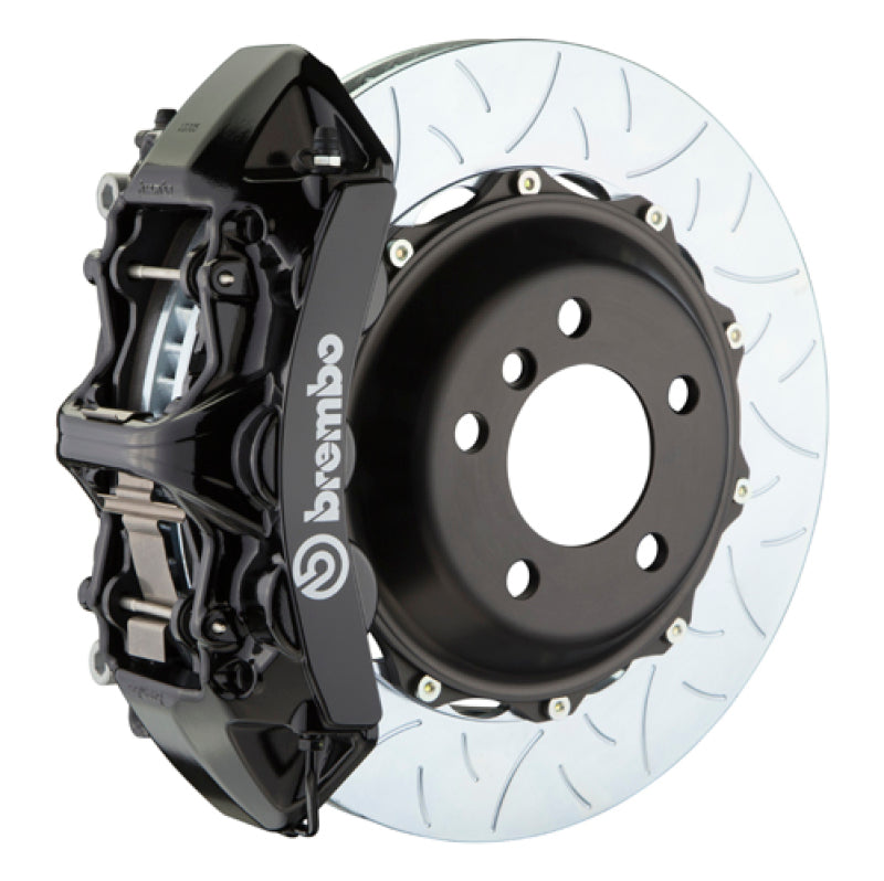 بريمبو 00-03 M5/97-03 5-Series Front GT BBK 6 Piston Cast 380x32 2pc Rotor Sloted Type3-Black