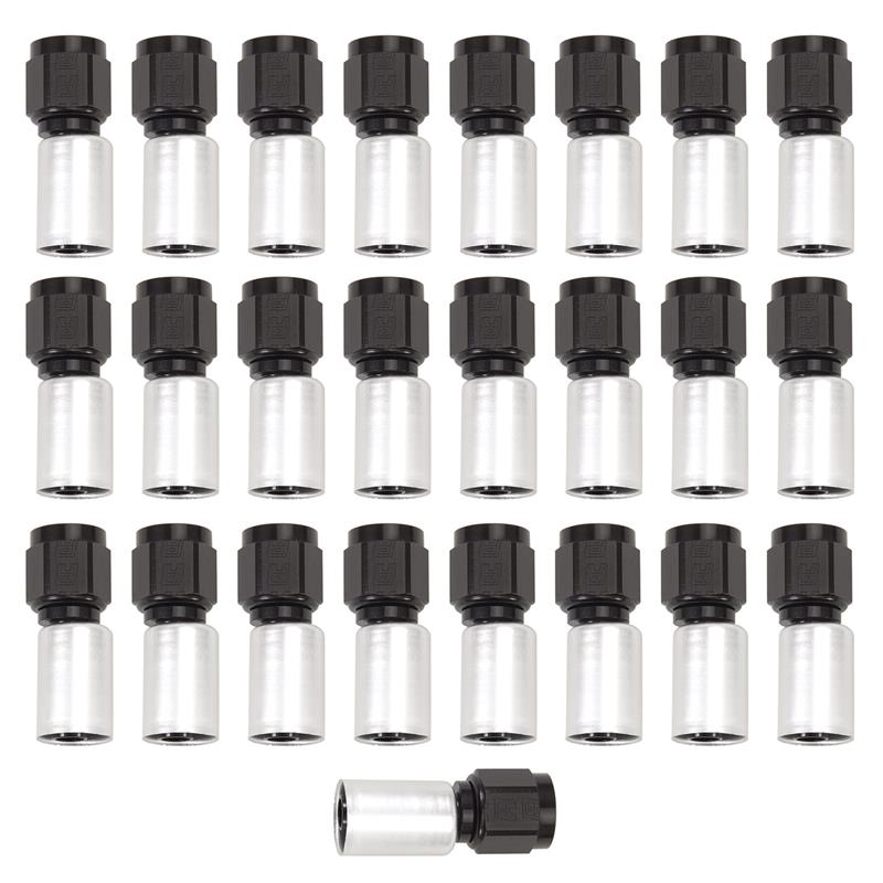 Russell Performance -10 AN Proclassic Crimp Straight End (O.D. 0.825) (Qty. 25)