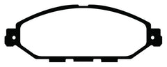 EBC 14+ Infiniti QX60 3.5 Greenstuff Front Brake Pads