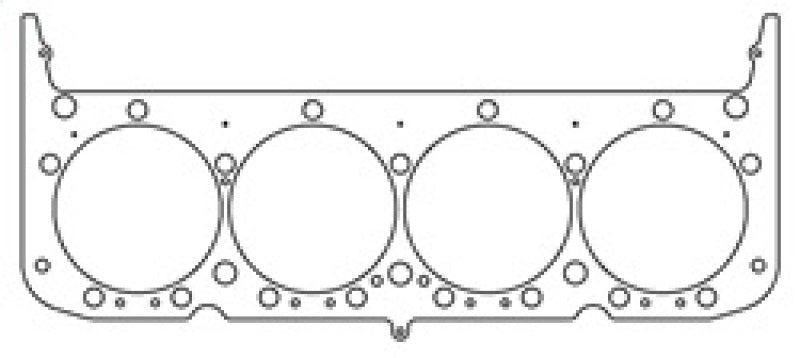 كوميتيك GM SB2-2 350/400 4.200 بوصة قطر الأسطوانة .040 بوصة حشية رأس الأسطوانة MLS مع فتحات البخار