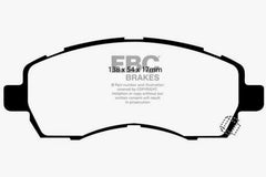 وسادات الفرامل الأمامية Redstuff لسيارة Subaru Impreza 1.8 EBC 97-98