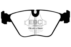 وسادات الفرامل الأمامية من Redstuff لسيارة BMW M3 3.0 (E36) موديل EBC 92-95
