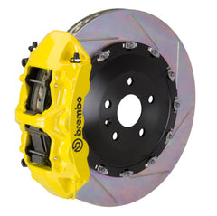 بريمبو 03-07 كايين/S/توربو Fr GT BBK 6Pis Cast 405x34 2pc Rotor Sloted Type1-Yellow