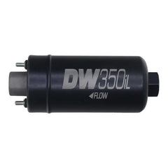 مضخة الوقود الخارجية المستقيمة DeatschWerks 350 LPH DW350iL (بدون دعامة)