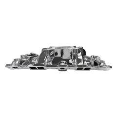 Edelbrock Chevy SB Performer EPS Intake Manifold w/ Oil Fill Tube - Chrome Plasma