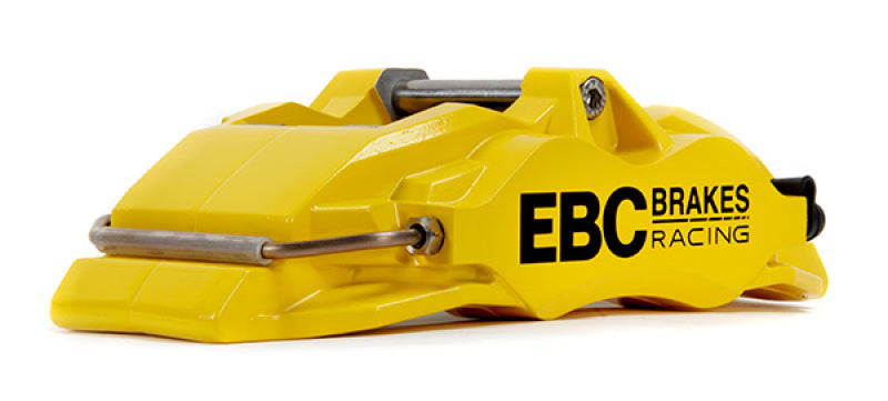 EBC Racing 14-19 BMW M3 F80/F82/F87 3.0T ملاقط أمامية أيسر صفراء Apollo-6