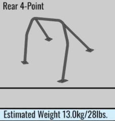 Cusco Roll Cage 4pt Safety21 Nissan 180SX (S/O / No Cancel)