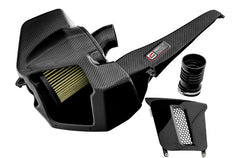 AWE Tuning Audi B9/B9.5 S4/S5/RS5 3.0T مدخل هواء من ألياف الكربون مع غطاء
