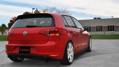 كورسا 14-15 فولكس واجن GTI Mk7 بلاك سبورت 3.0 بوصة مخرج خلفي مزدوج مع أطراف Pro-Series واحدة