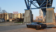 عادم خلفي مصقول من نوع Cat-Back لسيارة دودج تشالنجر SRT / Scat Pack / R/T 6.4 لتر من طراز Corsa 15-16