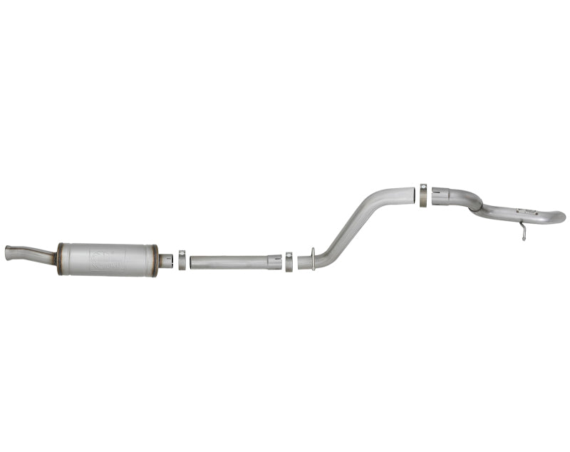 نظام عادم aFe MACH Force-Xp 2.5in 409SS Axle-Back Hi-Tuck لسيارة Jeep Wrangler (JL) V6 سعة 3.6 لتر موديل 18-20