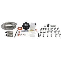 وحدة مضخة الوقود DeatschWerks 2006+ X2 Series مع مضختين DW400 ومجموعة سباكة PTFE للإرجاع