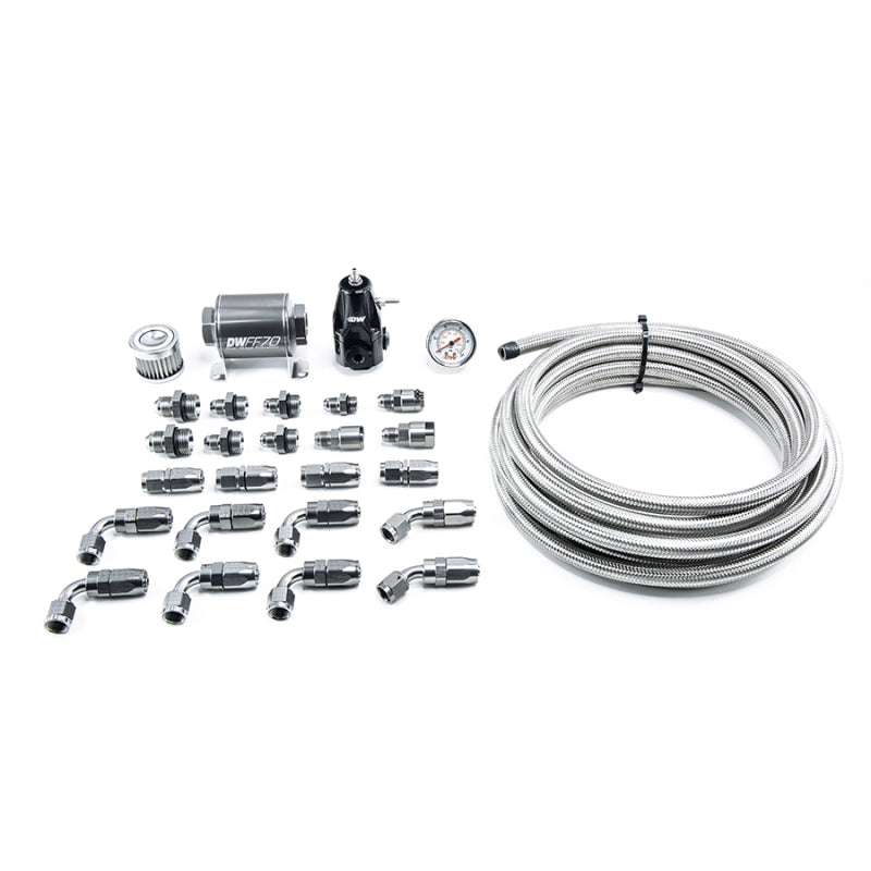 مجموعة مضخة DeatschWerks 10-15 Chevy Camaro X2 Series - مجموعة السباكة CPE 6AN