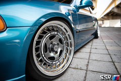 SSR Formula Aero Mesh 18X9.5 +22 Offset MD-Disk 5x114.3 Formula Silver Wheel (S/O - NO CANCEL)