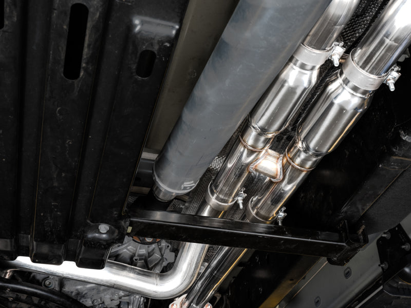 تعديل AWE 2021 RAM 1500 TRX 0FG Cat-Back Exhaust Tips - Diamond Black