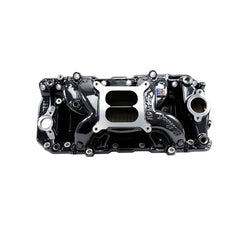Edelbrock RPM Air-Gap Intake Manifold for Big-Block Chevy Oval Port - Black Plasma Finish