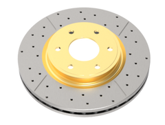 DBA 99+ Chevrolet Silverado Front Cross Drilled & Slotted Street Series Rotor