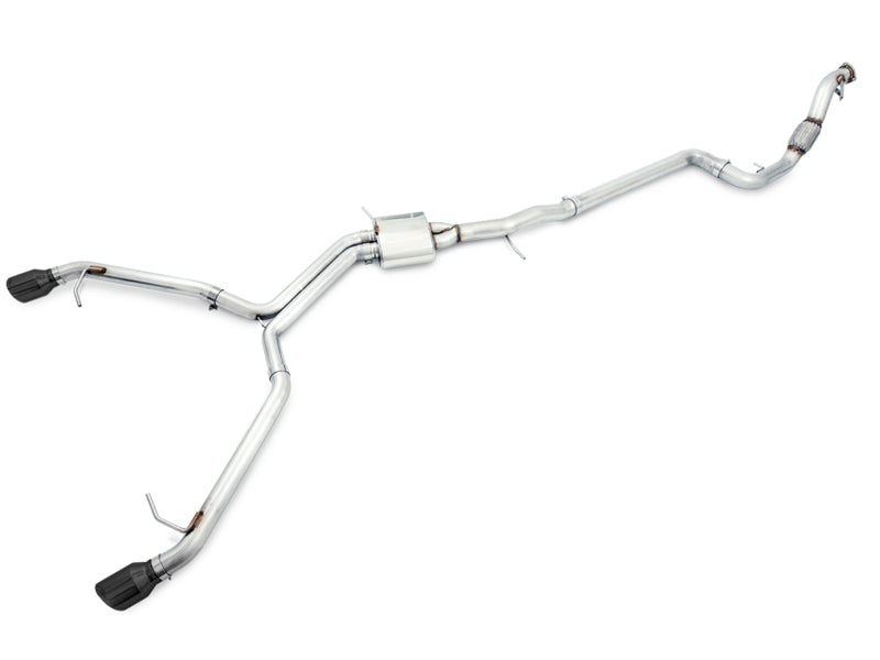 AWE Tuning Audi B9 A5 Track Edition Exhaust Dual Outlet - Diamond Black Tips (يتضمن DP)