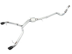 AWE Tuning Audi B9 A5 Track Edition Exhaust Dual Outlet - Diamond Black Tips (يتضمن DP)