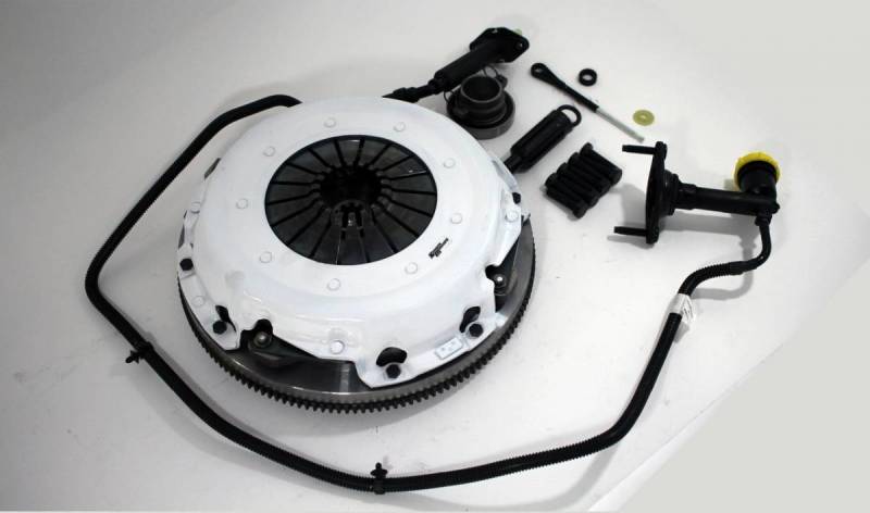 مجموعة القابض السيراميكي الزنبركي FXT400 من Clutch Masters 07-16 Dodge Ram 2500/3500 6.7L مع ناقل حركة G56 وFW
