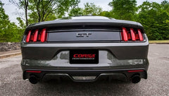 كورسا 2015 فورد موستانج GT 5.0 3in عادم خلفي أسود مزدوج الأطراف (سياحة)