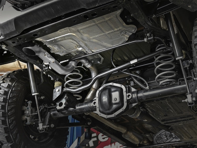 نظام عادم المحور الخلفي aFe MACH Force-Xp بدون طرف لسيارة Jeep Wrangler L4-2.0T / V6-3.6L موديلات 18-20