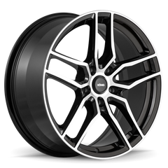 Konig Intention 20x8.5 5x114.3 ET40 Gloss Black / Machine Face