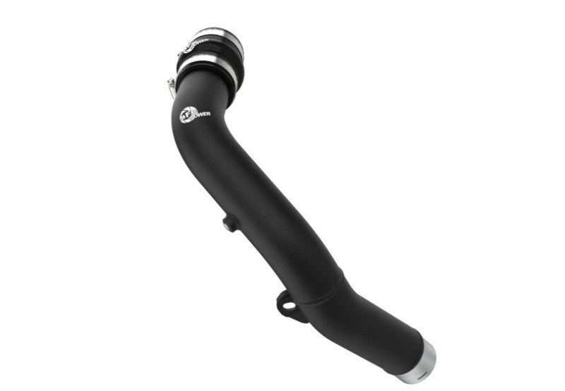أنبوب شحن ساخن من الألومنيوم مقاس 2-1/2 بوصة من aFe BladeRunner باللون الأسود لسيارة Subaru WRX H4-2.4L (t) موديلات 2002-2003