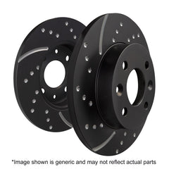 EBC 2020+ Toyota Highlander 2.5L Hybrid 2WD Rear GD Sport Rotors