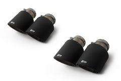Remus Carbon 102mm Angled Titanium Internals Tail Pipe Set (Quad Tips)