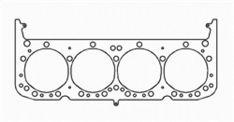 Cometic Chevy Gen1 Small Block V8 .036in MLS Cyl Head Gasket-4.135in Bore-With Edelbrock RPM Heads