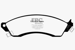 وسادات الفرامل الأمامية من Redstuff لسيارة أستون مارتن فيراج 5.3 (PBR Caliper) طراز EBC 93-00