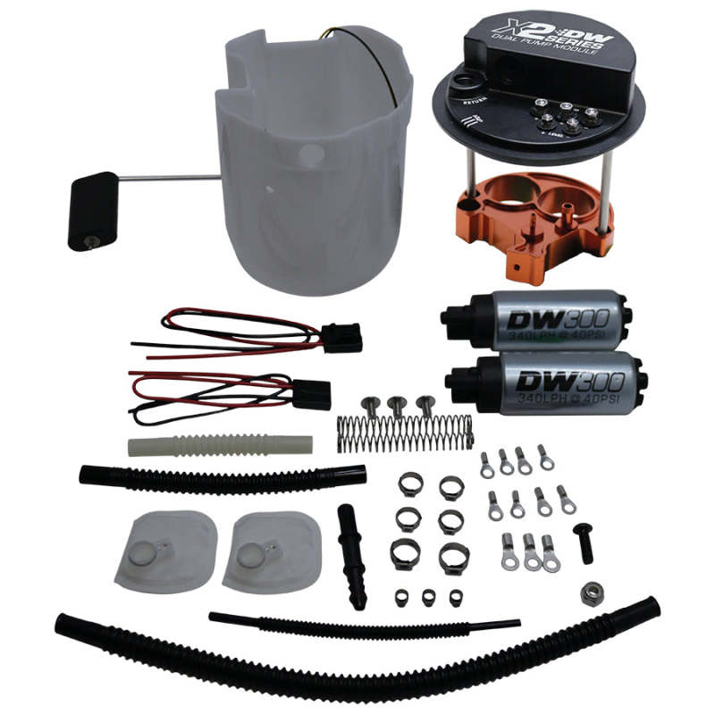 وحدة مضخة Deatschwerks 12-16 Scion FR-S/12-20 Subaru BRZ/17-20 Toyota 86 X2 مع DW300