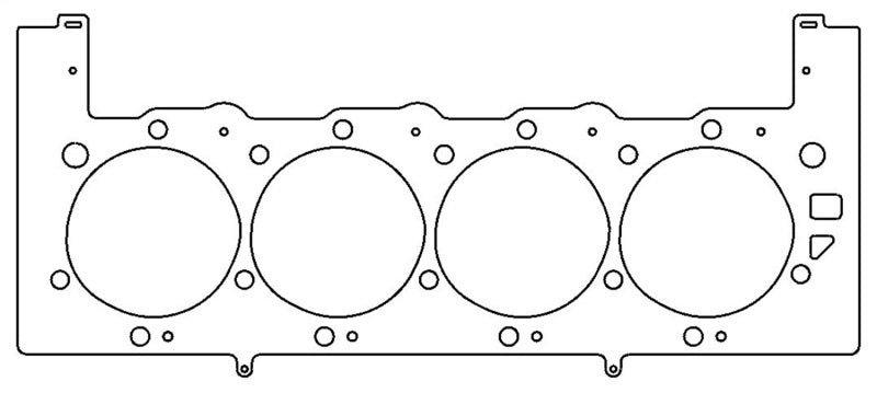 كوميتيك GM/Mercury 8.1L 496ci 4.280in .060 inch MLS Headgasket - LH