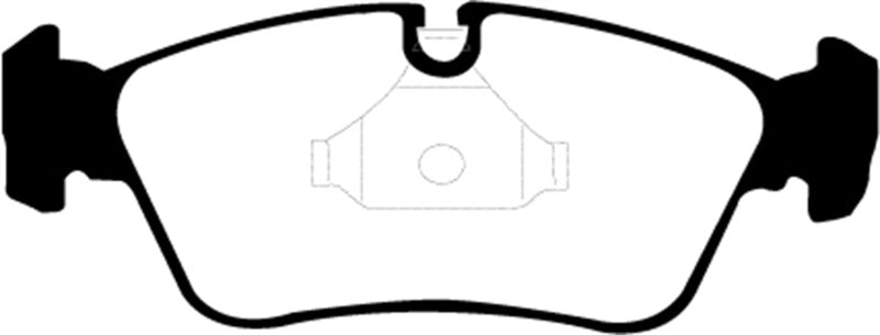 وسادات الفرامل الأمامية من Redstuff لسيارة BMW Z3 2.5 EBC 99-02
