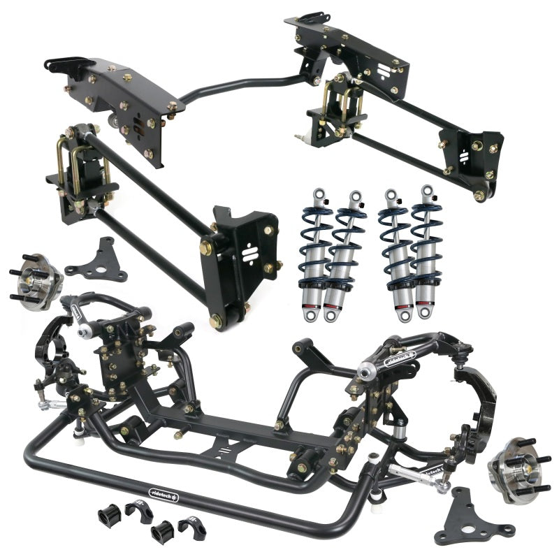 نظام Ridetech Coil-Over لسيارات Ford F-100 HQ موديل 73-79 مع محاور المحور