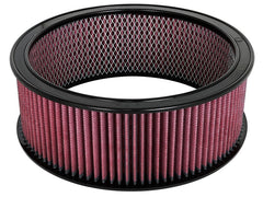 aFe MagnumFLOW Air Filters Round Racing P5R A/F RR P5R 14OD x 12ID x 5H E/M (Blk/Red)