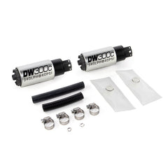 مضخة وقود مدمجة DW300C بقوة 340 لتر/ساعة من DeatschWerks مع مجموعة إعداد Ford Lightning 99-04 (بدون مشابك التثبيت)