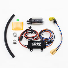 مضخة وقود بدون فرشاة DeatschWerks DW440 440lph مع وحدة تحكم PWM