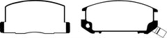 وسادات الفرامل الخلفية من Greenstuff لسيارة Toyota MR2 1.6 موديل EBC 85-90