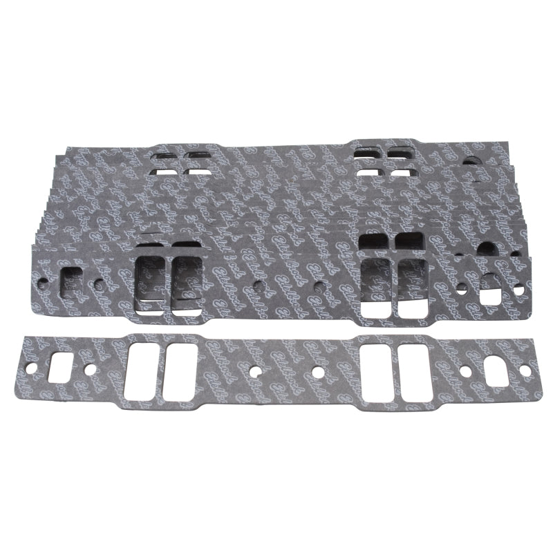 طقم حشية Edelbrock Gasket manifold SBC 2814 لـ GM Cast Iron Bowtie Vortec، عبوة من 10 قطع