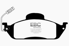 وسادات الفرامل الأمامية من Redstuff لسيارة Mercedes-Benz M-Class (ML) ML320 3.2 EBC 98