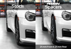 PERRIN 02-14 Subaru WRX / 2004 STI / 13-26 BRZ & Toyota GR86 30mm Wheel Spacers 5x100 56mm CB - Pair