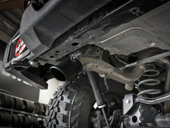 نظام عادم aFe MACH Force-Xp Axle-Back Hi-Tuck بطرف أسود لسيارة Jeep Wrangler (JL) V6 سعة 3.6 لتر موديلات 18-19