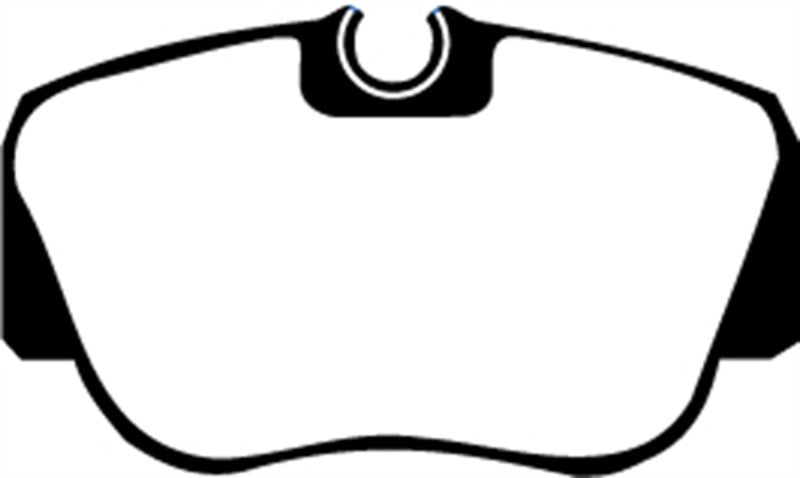 وسادات الفرامل الأمامية Greenstuff لسيارة Mercedes-Benz 190/190E 2.3 EBC 84-86