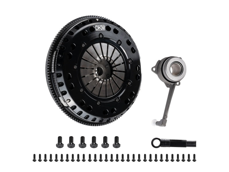 مجموعة قابض DKM 99-03 Audi A3 S3 Quattro MS العضوية ذات القرص المزدوج مع دولاب الموازنة (عزم دوران 660 قدمًا/رطلًا)