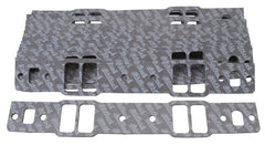 طقم حشية Edelbrock Gasket manifold SBC 2814 لـ GM Cast Iron Bowtie Vortec، عبوة من 10 قطع