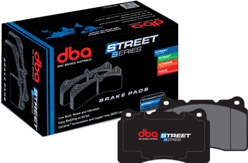وسادات الفرامل الخلفية لسيارات BMW 125i Street Series DBA 12-19