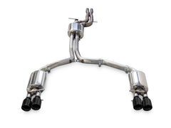AWE Tuning Audi C7 A7 3.0T Touring Edition Exhaust Tips - Quad Outlet Diamond Black